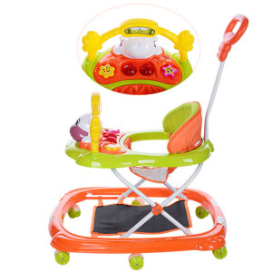 Ходунки детские Bambi 349B, с родительской ручкой